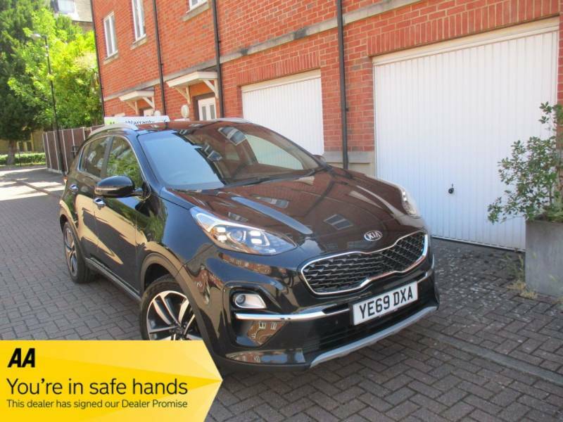 Kia Sportage 1.6T Gdi Isg 4 Panoramic Sunroof Full Leather YE69DXA Black
