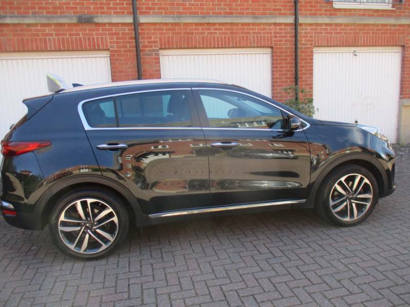 Kia Sportage 1.6T Gdi Isg 4 Panoramic Sunroof Full Leather YE69DXA Black #4