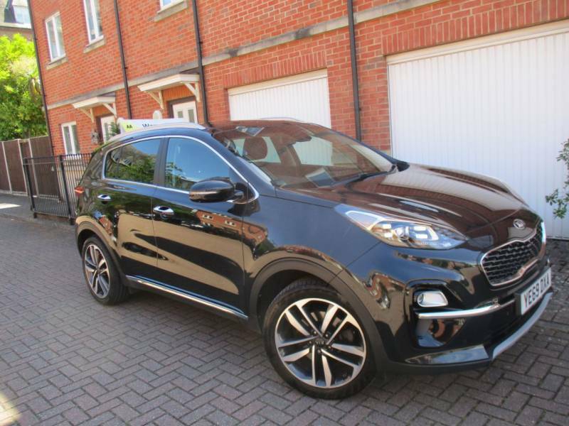 Kia Sportage 1.6T Gdi Isg 4 Panoramic Sunroof Full Leather YE69DXA Black #3