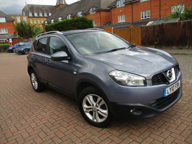 Nissan Qashqai 1.6 N-tec Sh Satnav Bluetooth Panoramic Roof - LY10FBK Grey #3