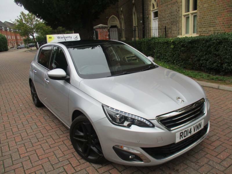 Peugeot 308 1.6 Thp 156 Feline Nav Leather Alloys Panorami Silver