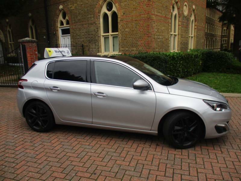 Peugeot 308 1.6 Thp 156 Feline Nav Leather Alloys Panorami Silver #6
