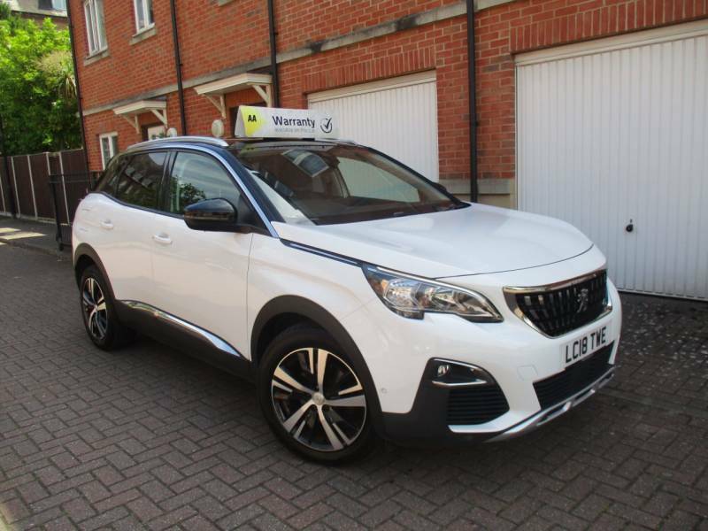 Peugeot 3008 1.2 Puretech Allure Fsh Satnav Bluetooth - 201 LC18TWE White #4