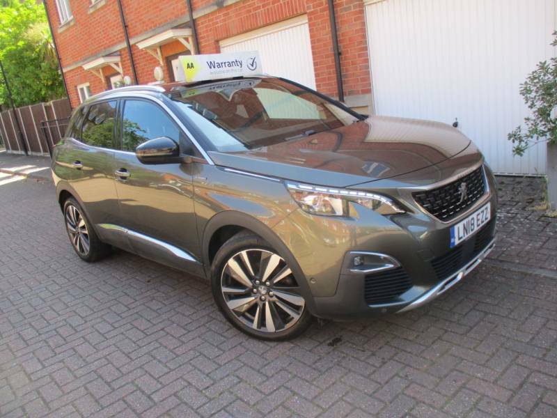 Peugeot 3008 1.2 Puretech Gt Line Premium Sh Satnav Bluetoo Grey #3