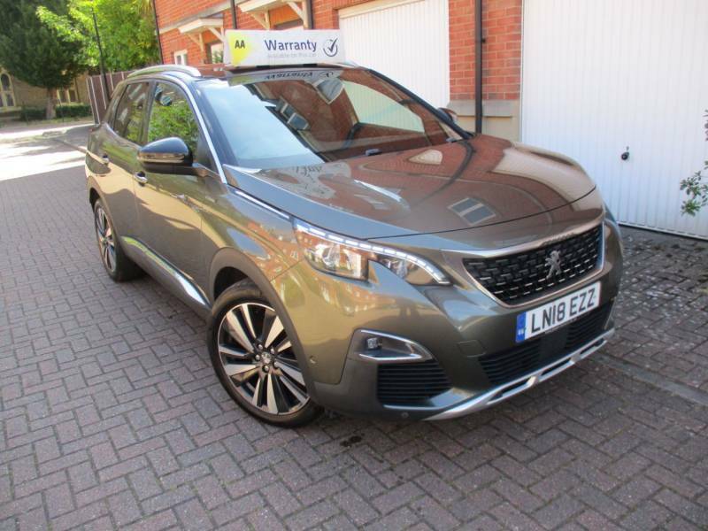 Peugeot 3008 1.2 Puretech Gt Line Premium Sh Satnav Bluetoo Grey