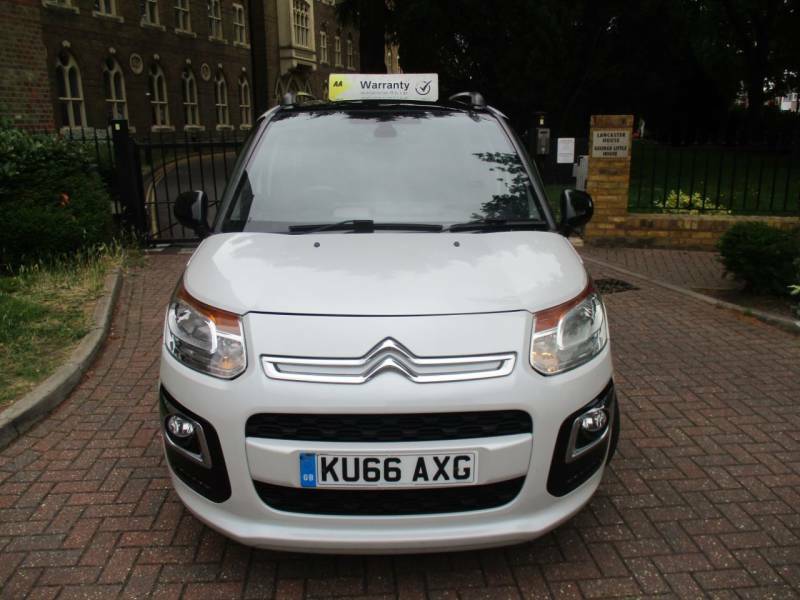 Citroen C3 Picasso 1.2 Puretech Platinum Panoramic Roof Sh Blueto White #2