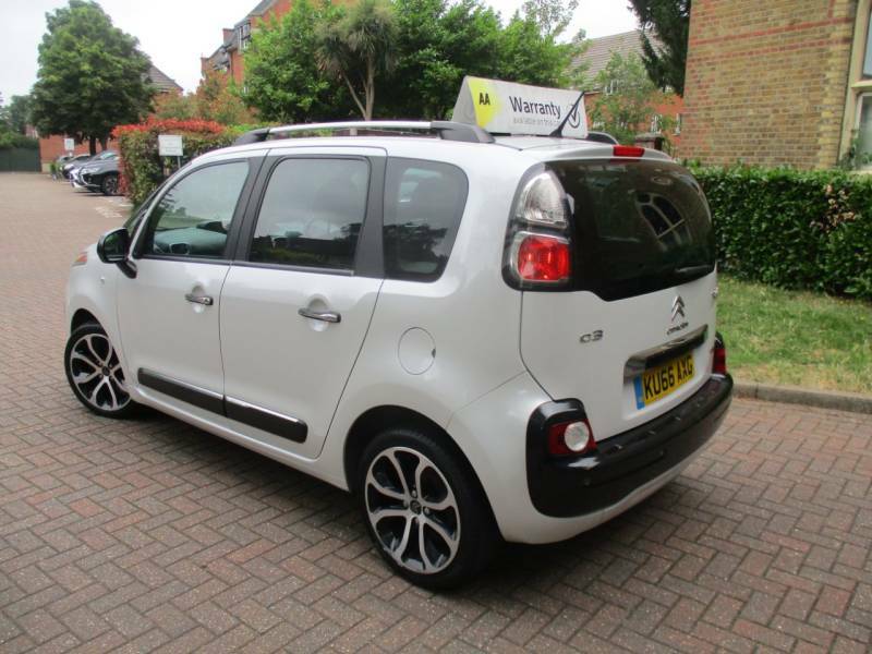 Citroen C3 Picasso 1.2 Puretech Platinum Panoramic Roof Sh Blueto White #5