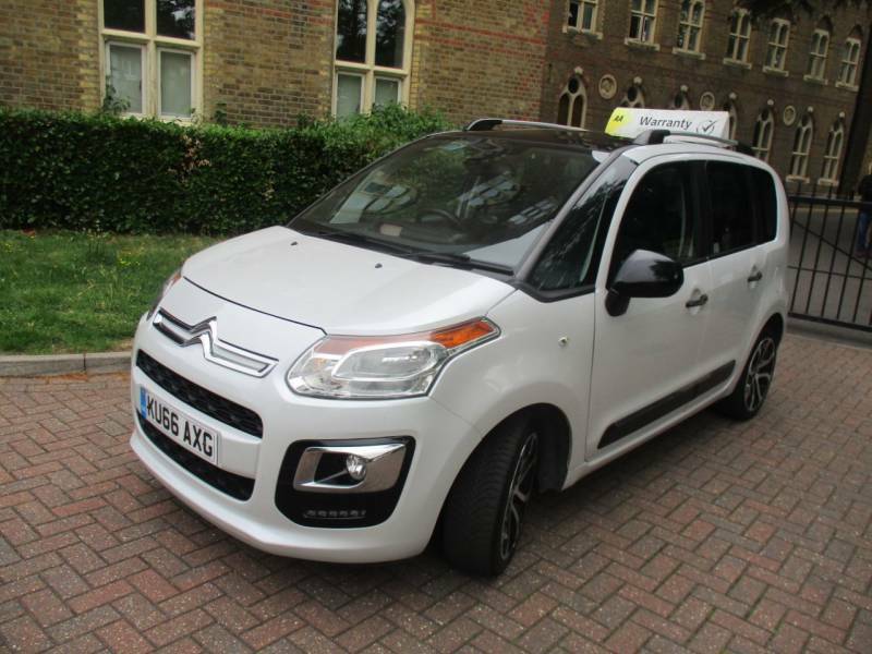 Citroen C3 Picasso 1.2 Puretech Platinum Panoramic Roof Sh Blueto White #3