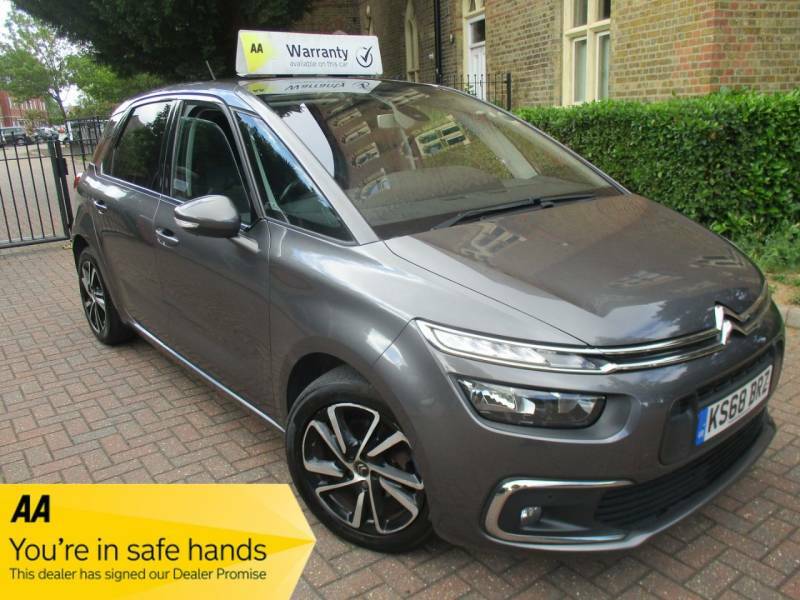 Citroen C4 SpaceTourer 1.2 Puretech 130 Feel Fsh Satnav Bluetooth All Grey