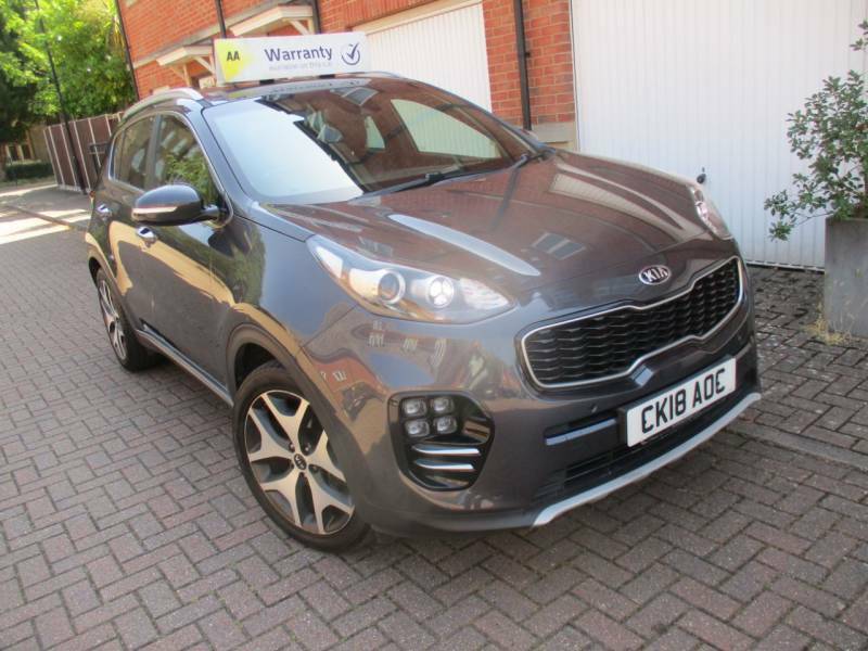 Kia Sportage 1.6T Gdi Gt-line Full Service History Leather Silver