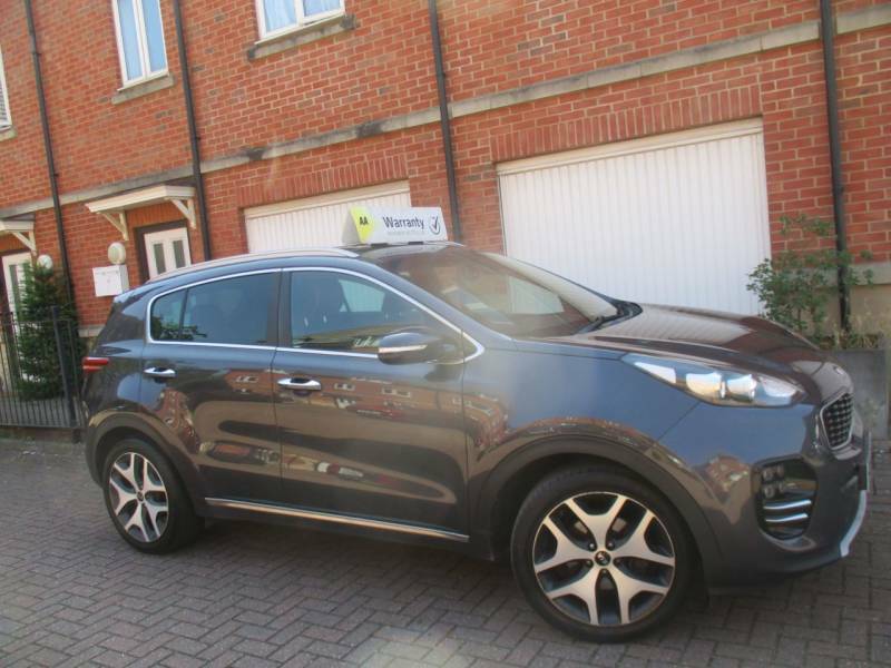 Kia Sportage 1.6T Gdi Gt-line Full Service History Leather Silver #4