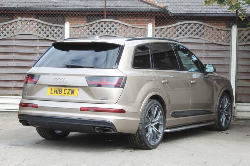 Audi Q7 3.0 Tdi V6 S Line Suv Tiptronic Quattro Black #13