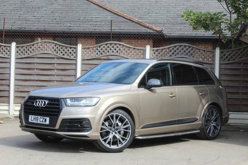 Audi Q7 3.0 Tdi V6 S Line Suv Tiptronic Quattro Black #17