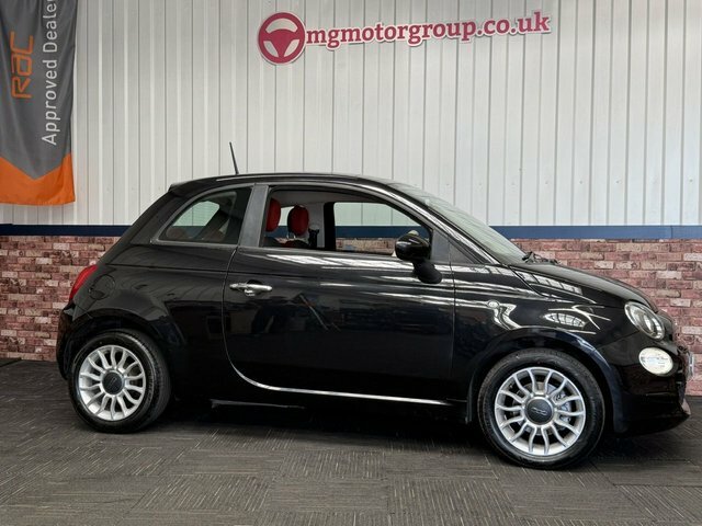 Fiat 500 1.2 Eco Pop Star Hatchback Euro PJ17CDK Black #3