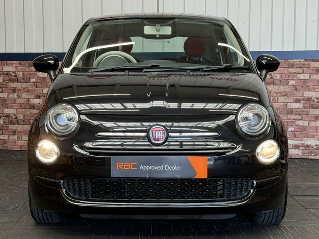 Fiat 500 1.2 Eco Pop Star Hatchback Euro PJ17CDK Black #6