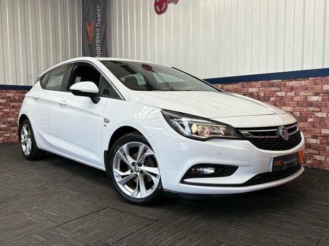 Vauxhall Astra 1.4I Turbo Sri Nav Hatchback Eur PY17EAM White #4