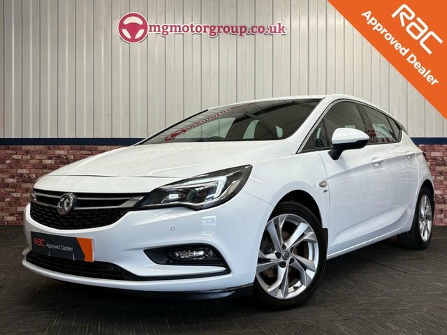 Vauxhall Astra 1.4I Turbo Sri Nav Hatchback Eur PY17EAM White #2