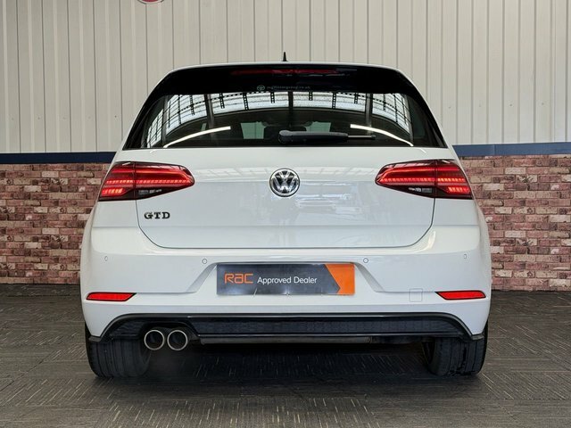Volkswagen Golf 2.0 Tdi Gtd Hatchback Euro 6 S White #5
