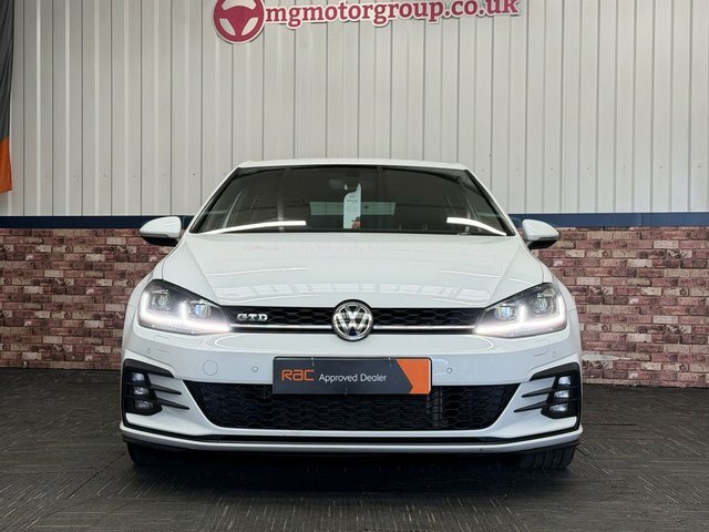 Volkswagen Golf 2.0 Tdi Gtd Hatchback Euro 6 S White #4