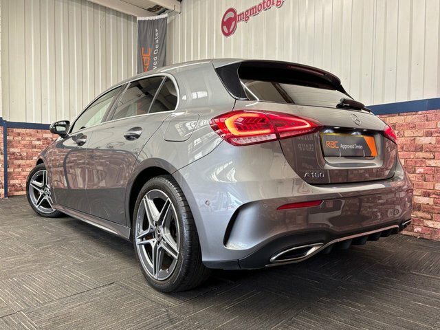 Mercedes-Benz A Class 1.3 A180 Amg Line Executive Hatchback WV70USZ Grey #4