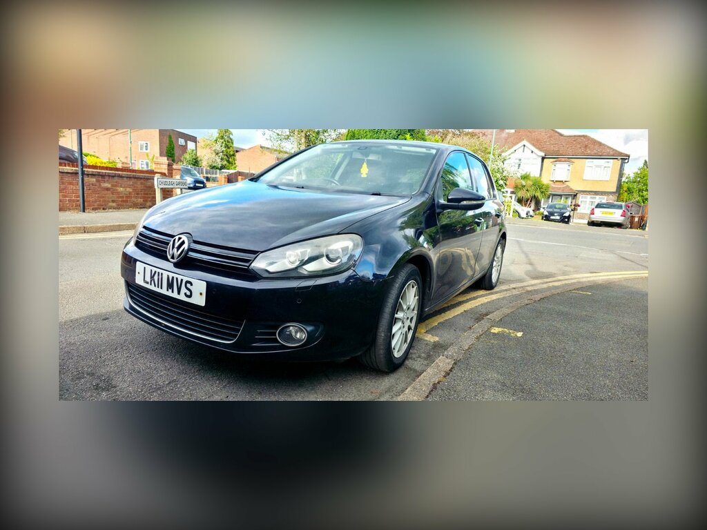 Volkswagen Golf Gtd White #1