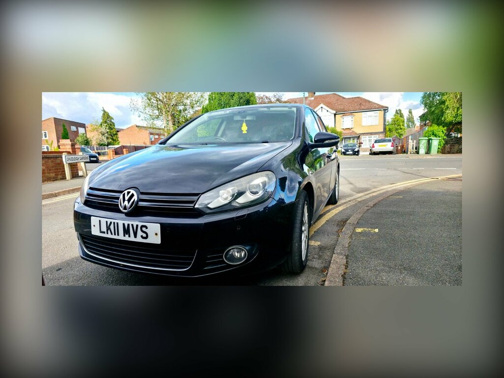 Volkswagen Golf Gtd White #2