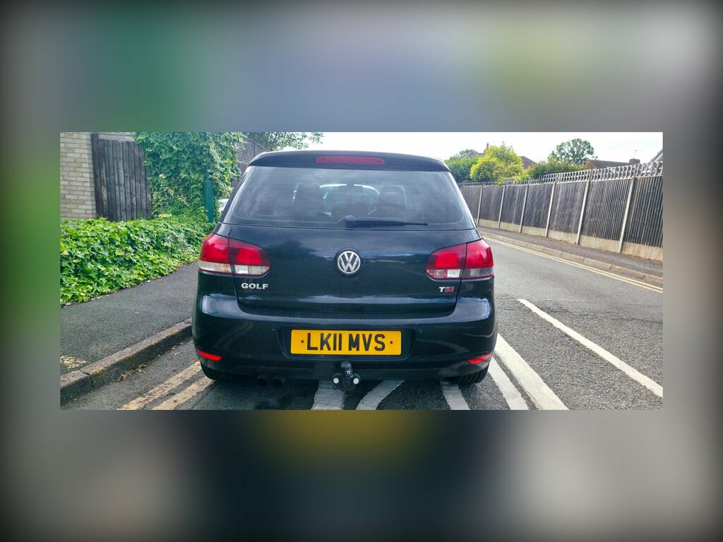 Volkswagen Golf Gtd White #7