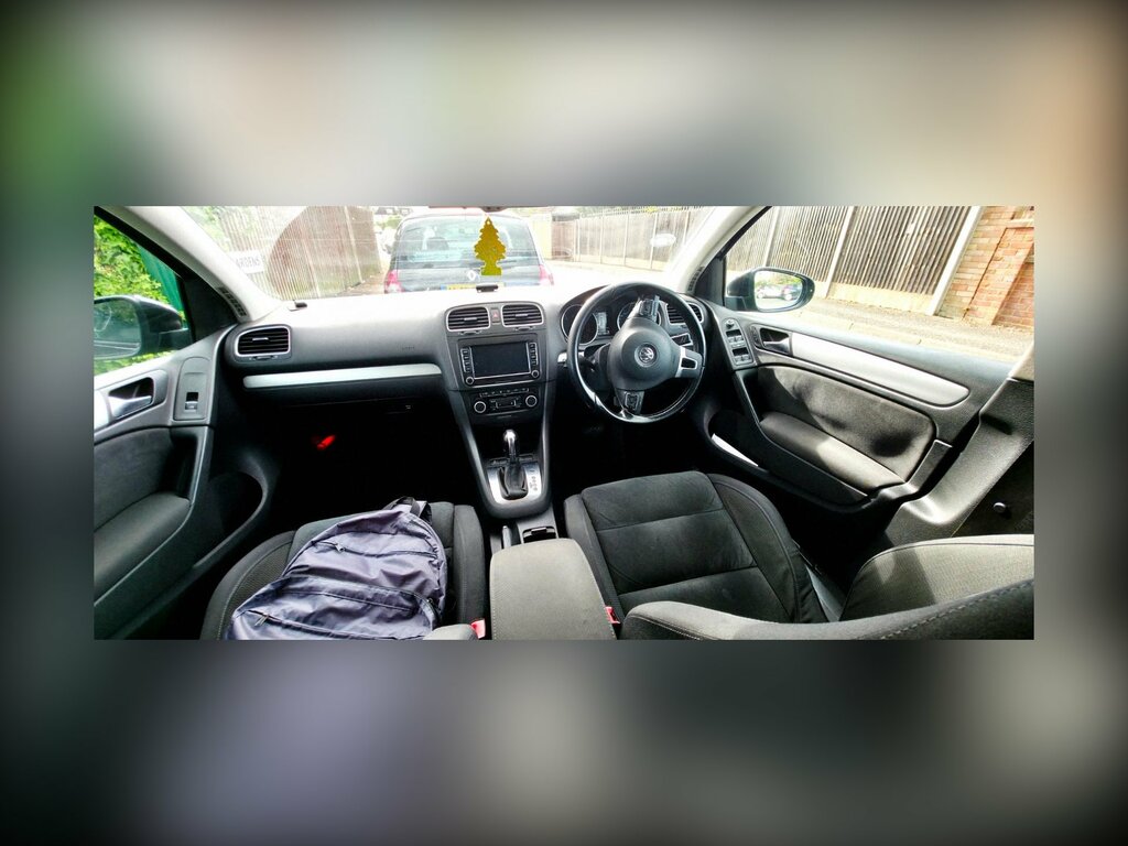 Volkswagen Golf Gtd White #4