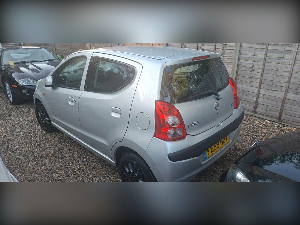 Nissan Pixo 1.0 N-tec Hatchback Euro 5 68 P Silver #5