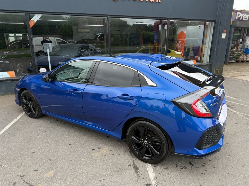 Honda Civic 1.6 I-dtec Ex Hatchback Euro 6 Blue #4