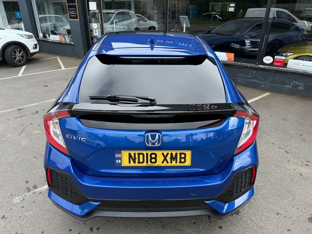 Honda Civic 1.6 I-dtec Ex Hatchback Euro 6 Blue #6
