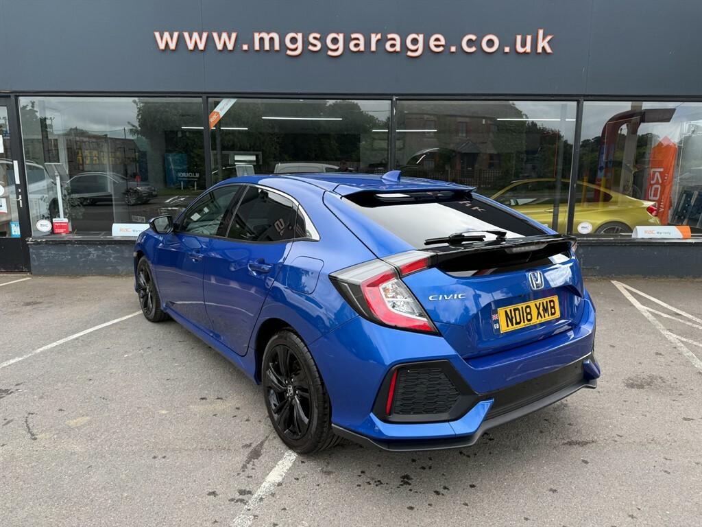 Honda Civic 1.6 I-dtec Ex Hatchback Euro 6 Blue #2