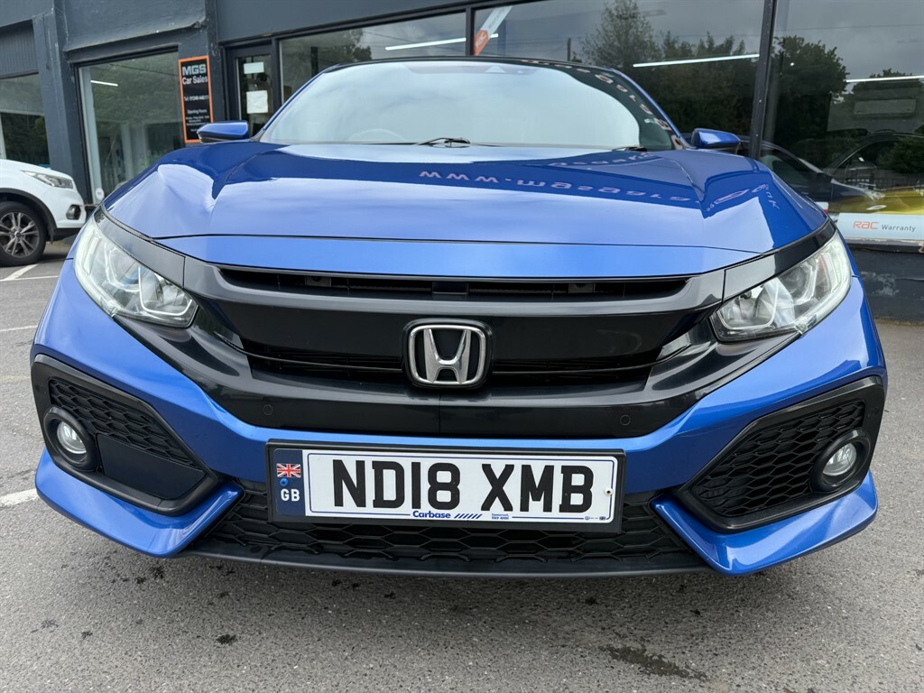 Honda Civic 1.6 I-dtec Ex Hatchback Euro 6 Blue #5