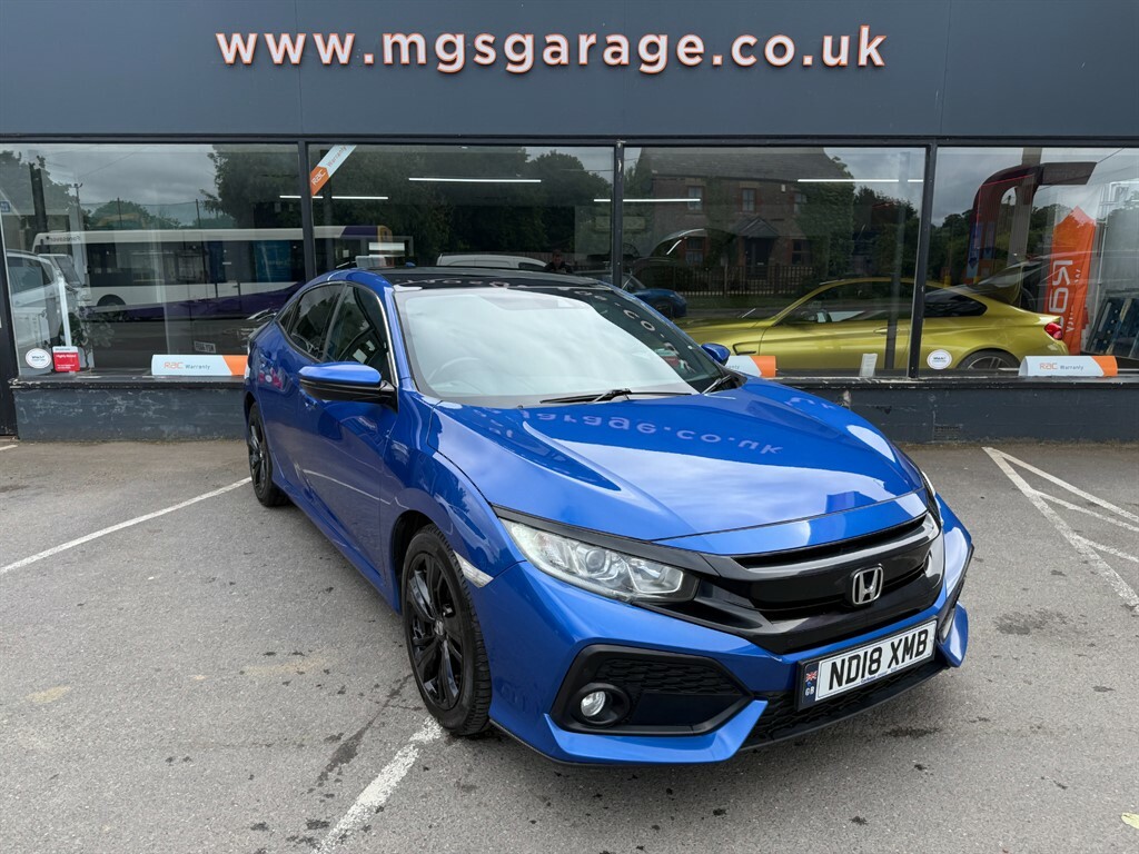 Honda Civic 1.6 I-dtec Ex Hatchback Euro 6 Blue