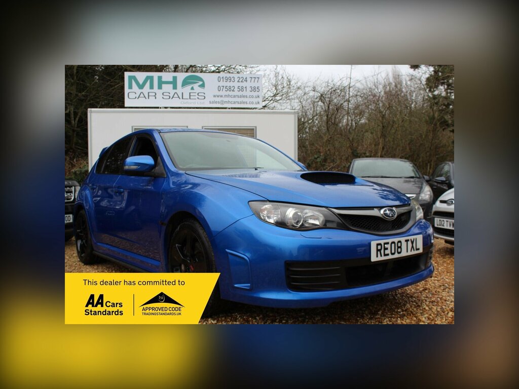 Subaru Impreza 2.5T Wrx Sti Type Uk 4Wd Euro 4 Blue