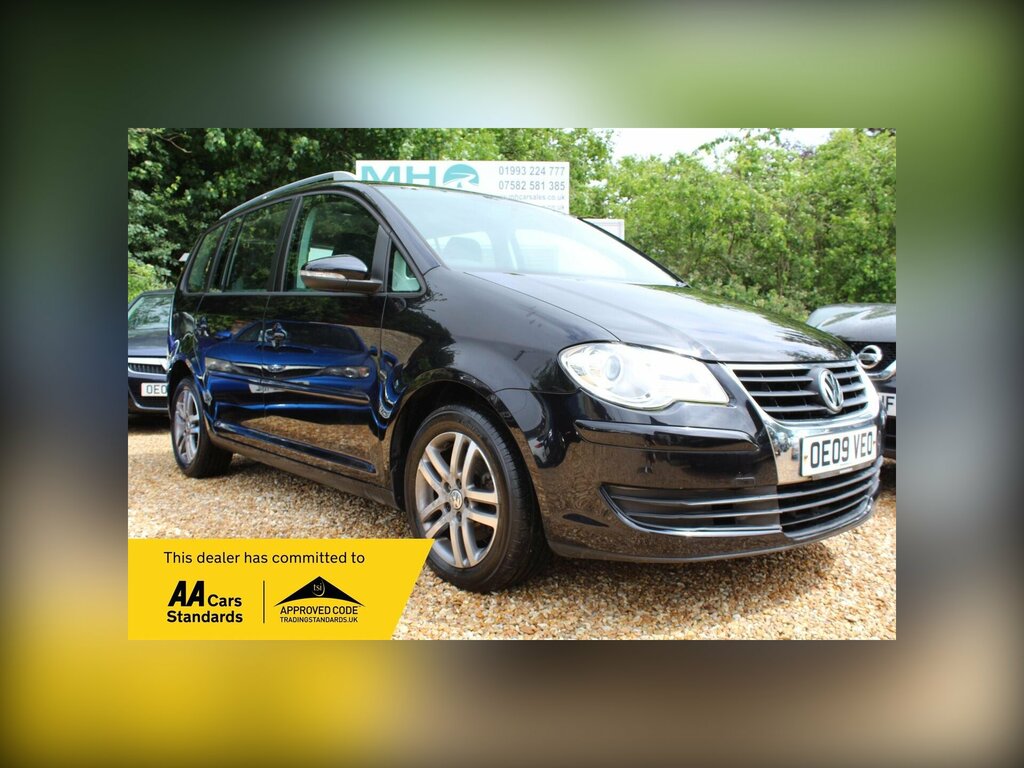 Volkswagen Touran 1.9 Tdi Se 7 Seats Black