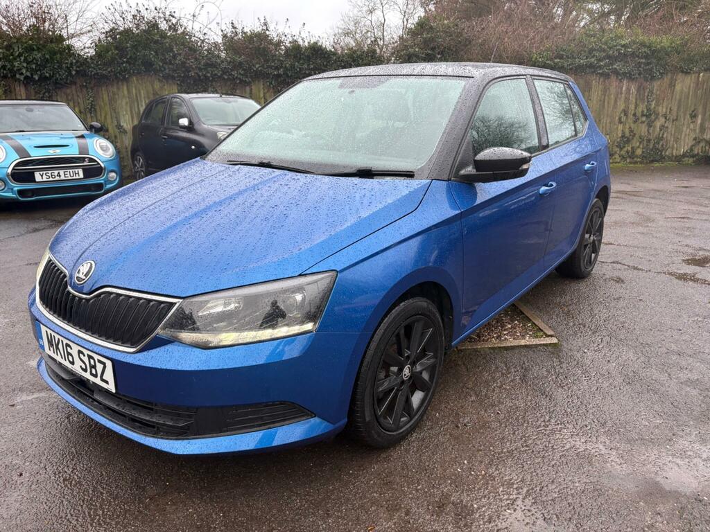 Skoda Fabia 1.2 Tsi Colour Edition Euro 6 Ss MK16SBZ Blue #6