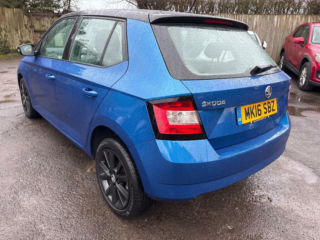 Skoda Fabia 1.2 Tsi Colour Edition Euro 6 Ss MK16SBZ Blue #4