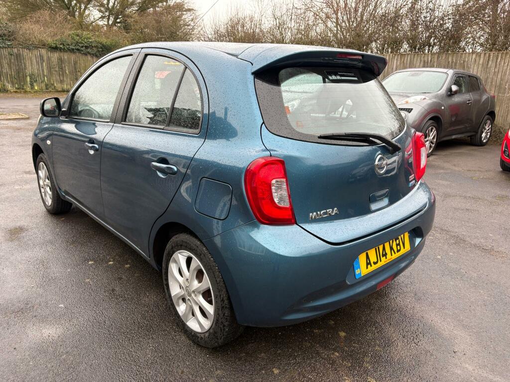 Nissan Micra 1.2 Acenta Euro 5 AJ14KBV Blue #5