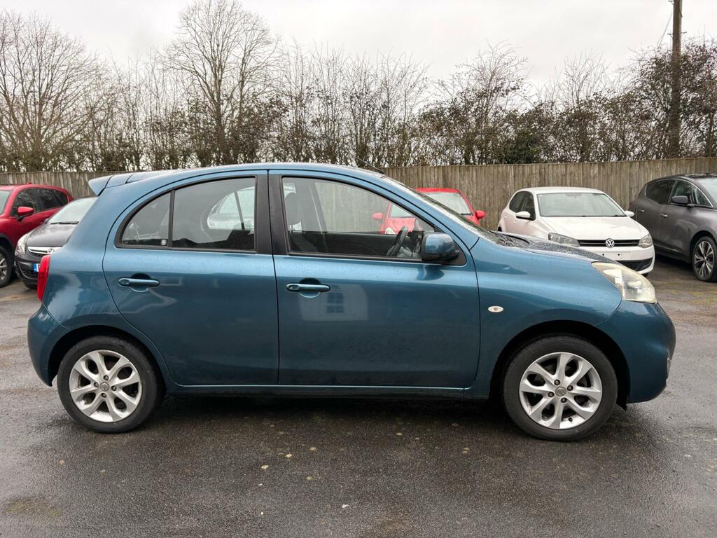 Nissan Micra 1.2 Acenta Euro 5 AJ14KBV Blue #2