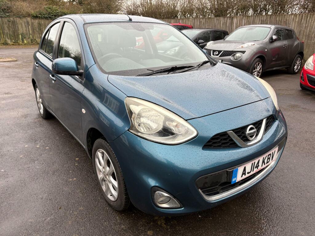 Nissan Micra 1.2 Acenta Euro 5 AJ14KBV Blue #4