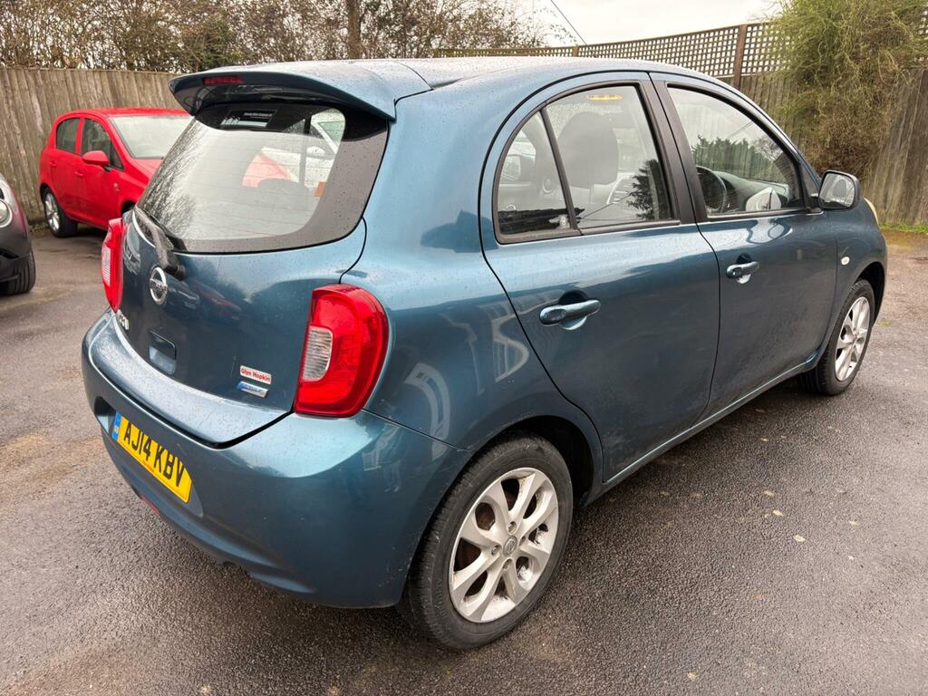 Nissan Micra 1.2 Acenta Euro 5 AJ14KBV Blue #6
