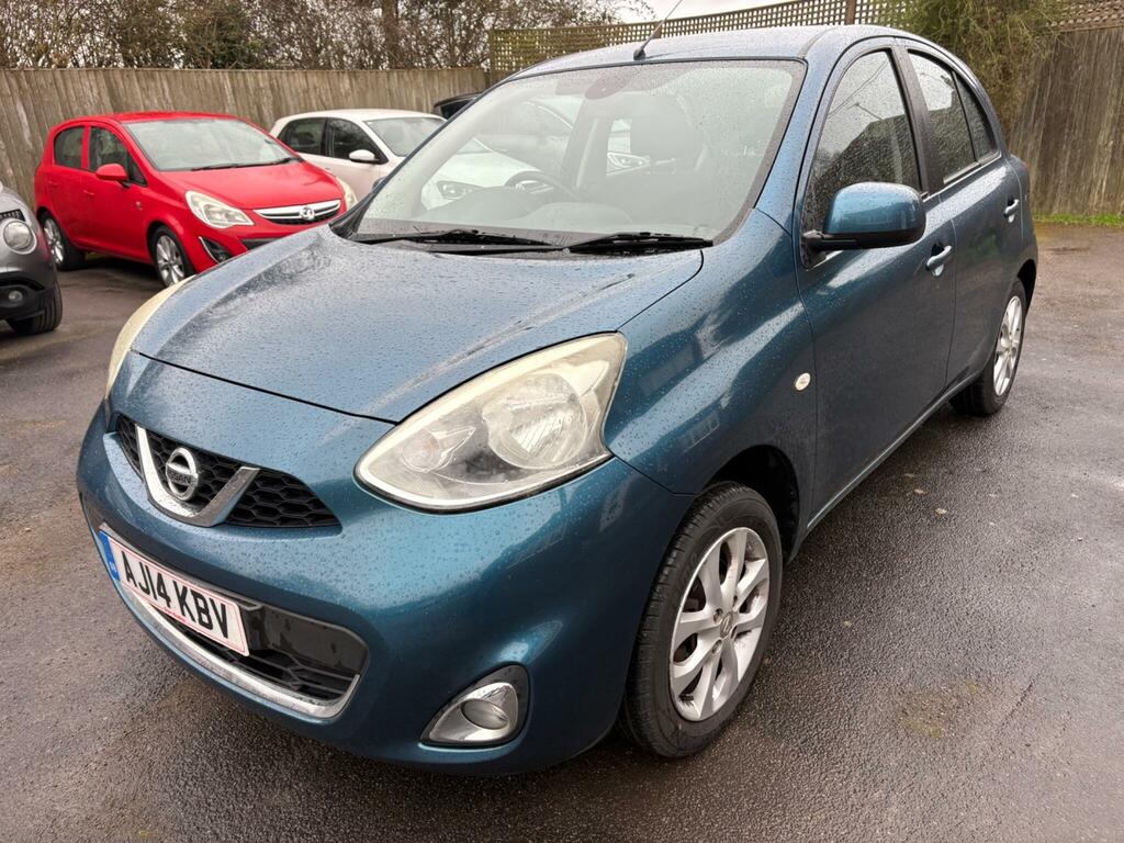 Nissan Micra 1.2 Acenta Euro 5 AJ14KBV Blue #3
