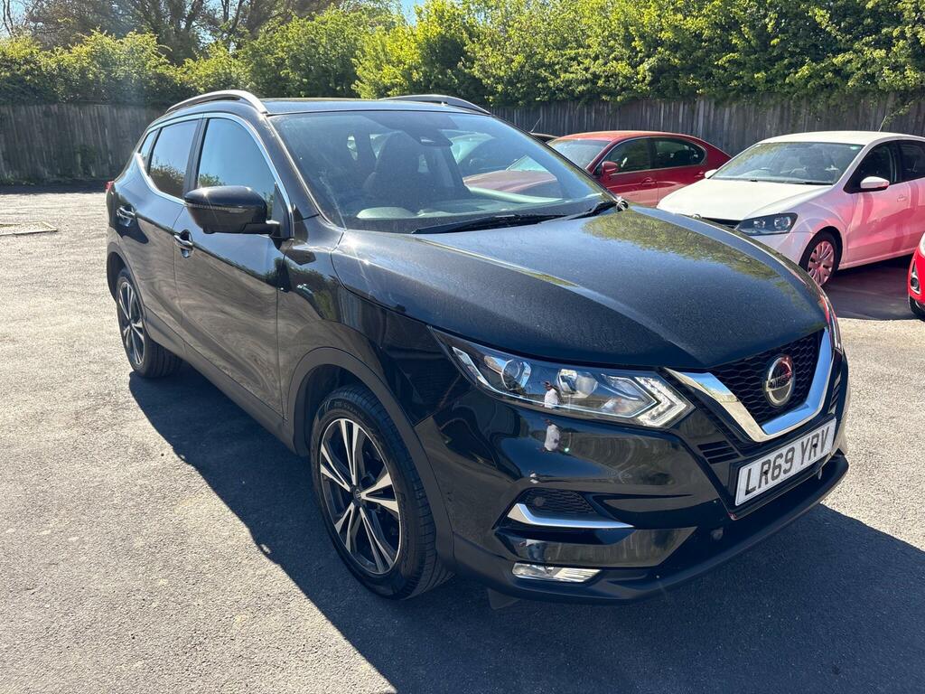 Nissan Qashqai 1.5 Dci N-connecta Euro 6 Ss LR69YRV Black #3