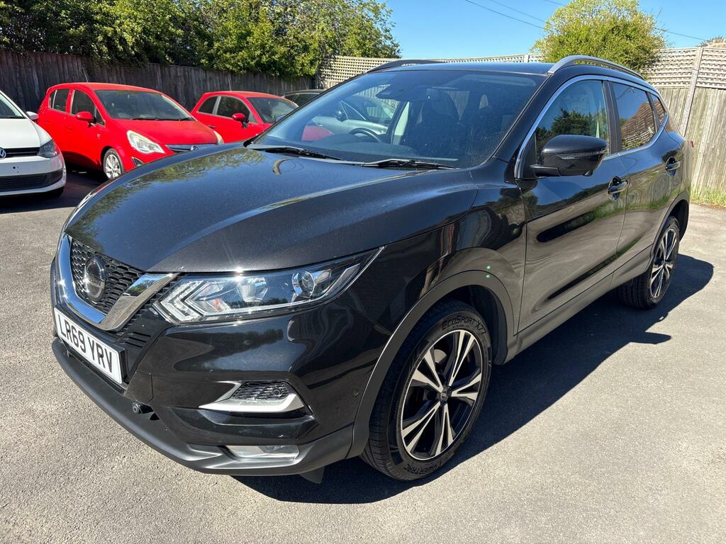 Nissan Qashqai 1.5 Dci N-connecta Euro 6 Ss LR69YRV Black #4