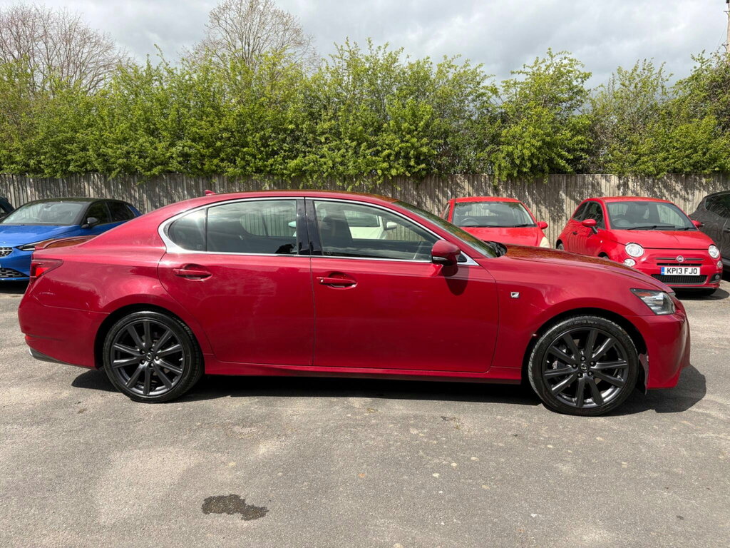 Lexus GS 2.5 250 V6 F Sport Euro 5 Red #3