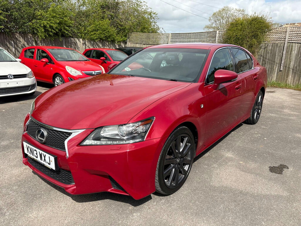 Lexus GS 2.5 250 V6 F Sport Euro 5 Red #2