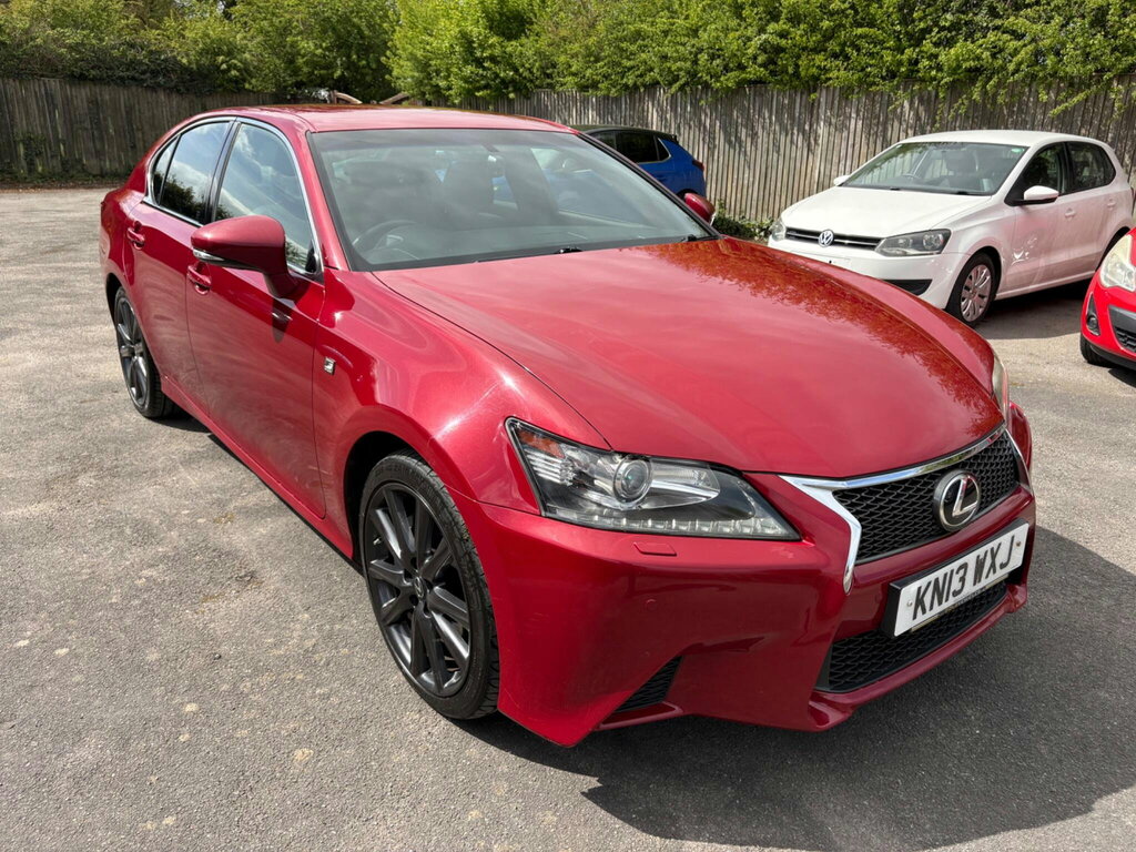 Lexus GS 2.5 250 V6 F Sport Euro 5 Red