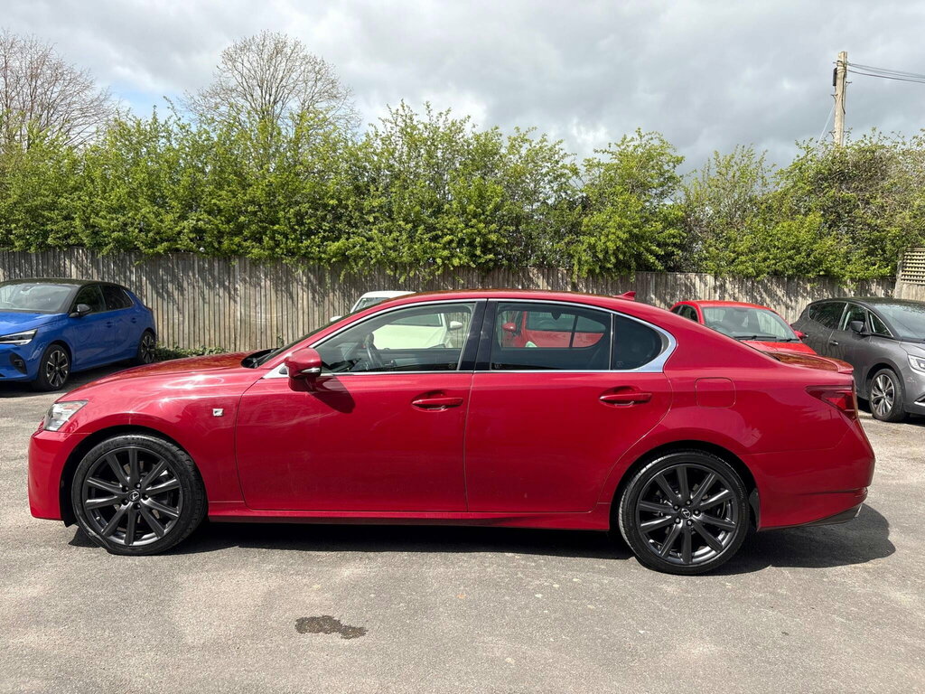 Lexus GS 2.5 250 V6 F Sport Euro 5 Red #3