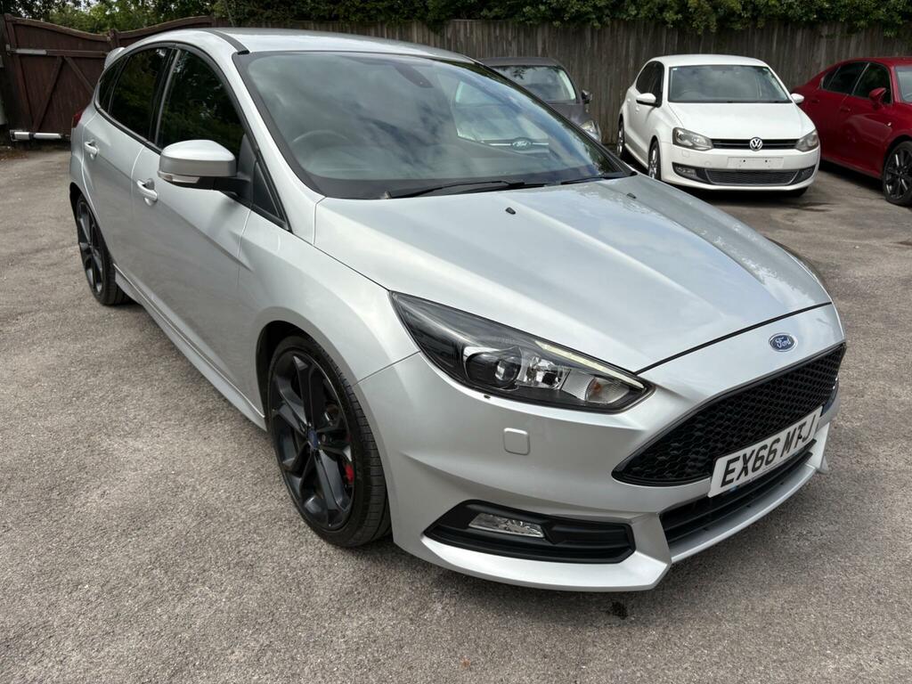 Ford Focus 2.0T Ecoboost St-3 Euro 6 Ss EX66MTJ Silver #2